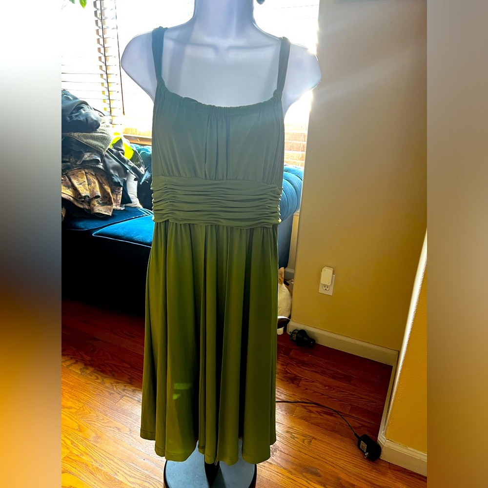 Women’s calf length dress